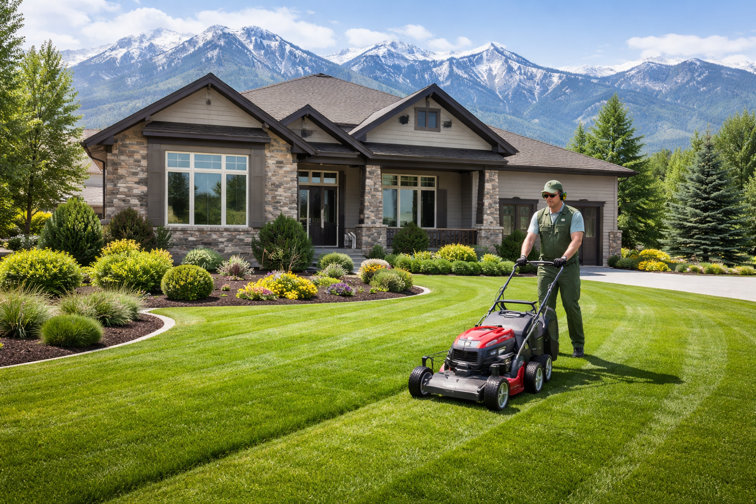 Professional landscaping service in Utah